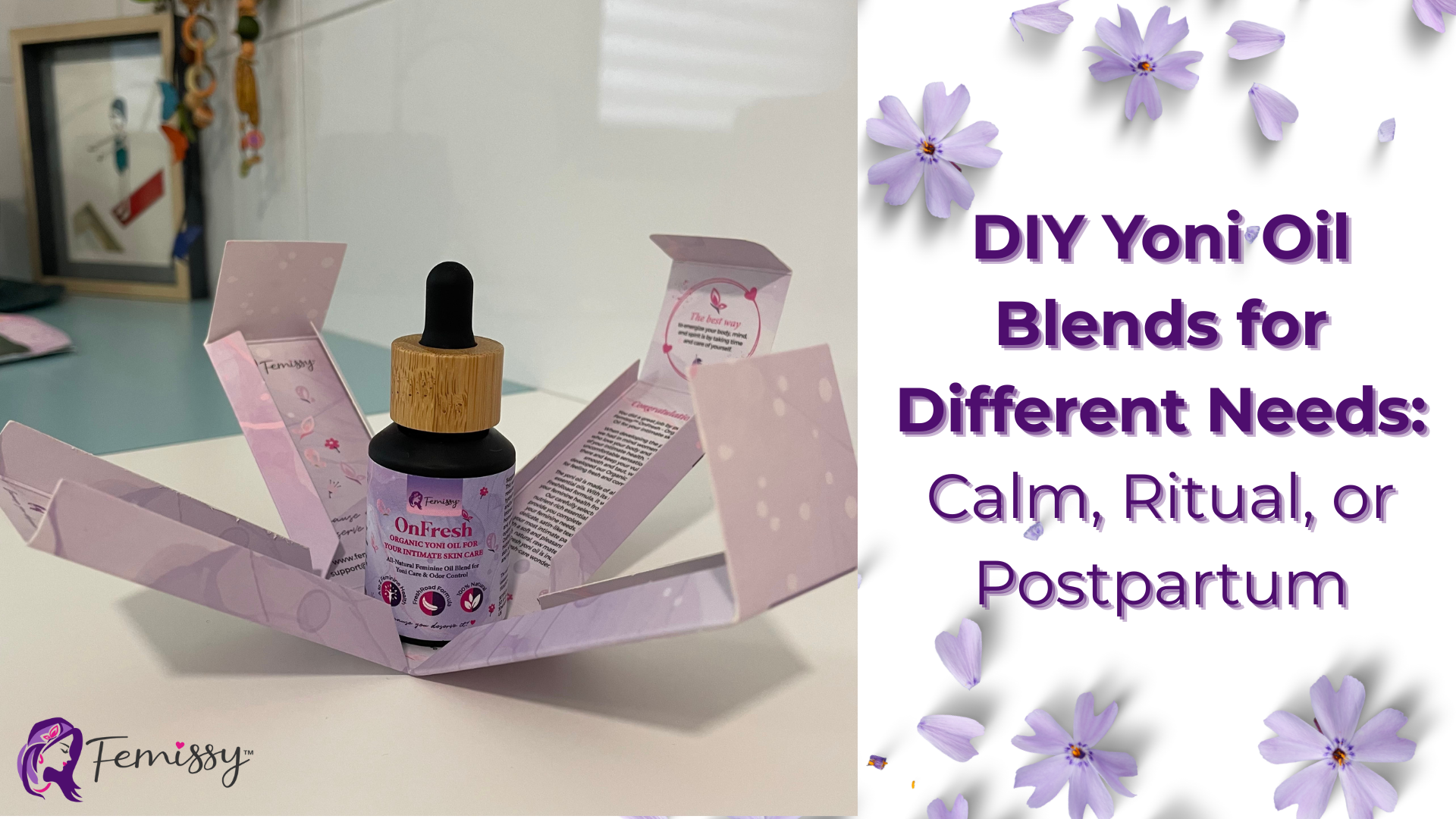 DIY Yoni Oil Blends for Different Needs: Calm, Ritual, or Postpartum