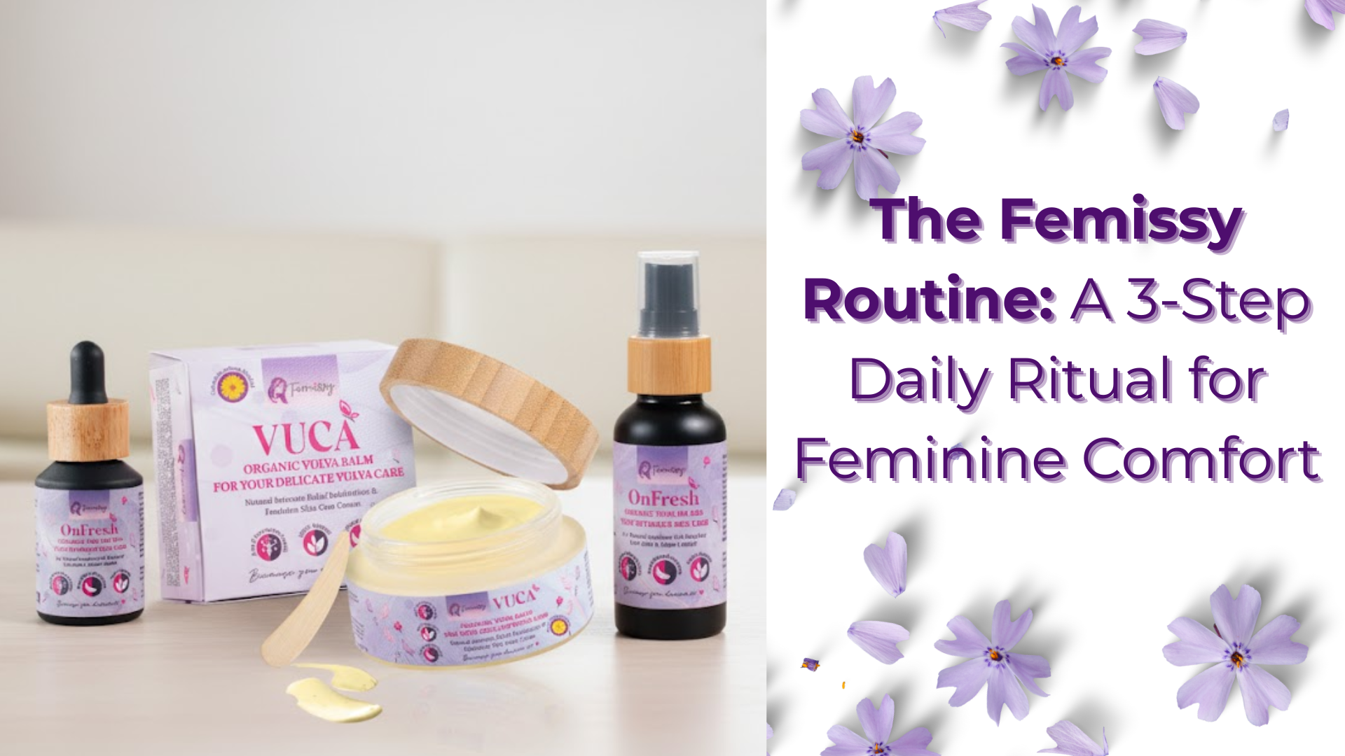 The Femissy Routine: A 3-Step Daily Ritual for Feminine Comfort
