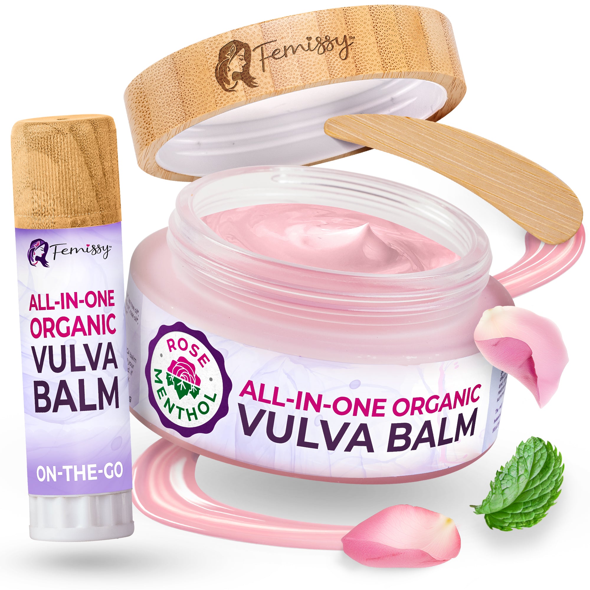 Organic Vulva Balm - Soothing Relief for Vaginal Itching, Dryness & Burning