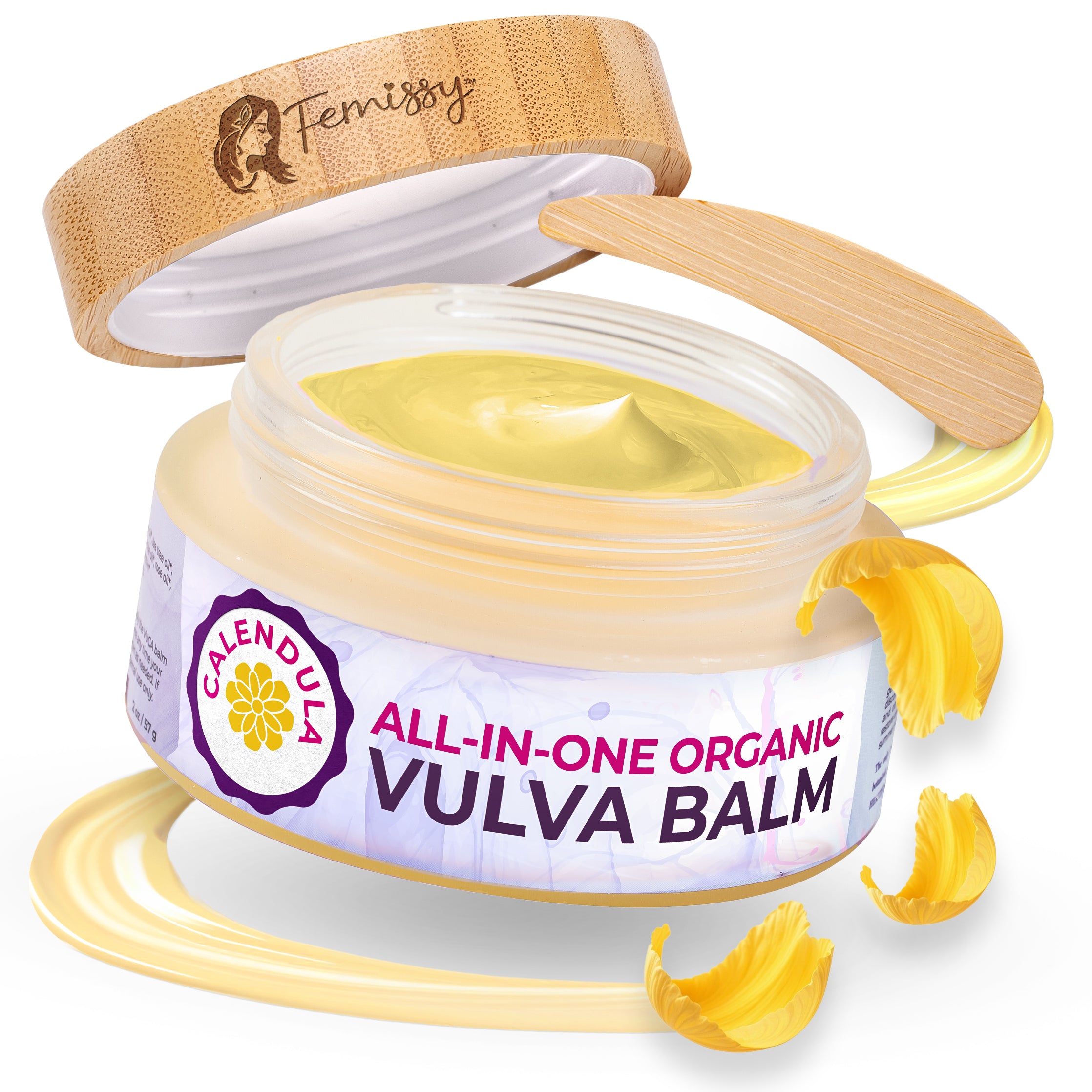 Organic Vulva Balm - Soothing Relief for Vaginal Itching, Dryness & Burning