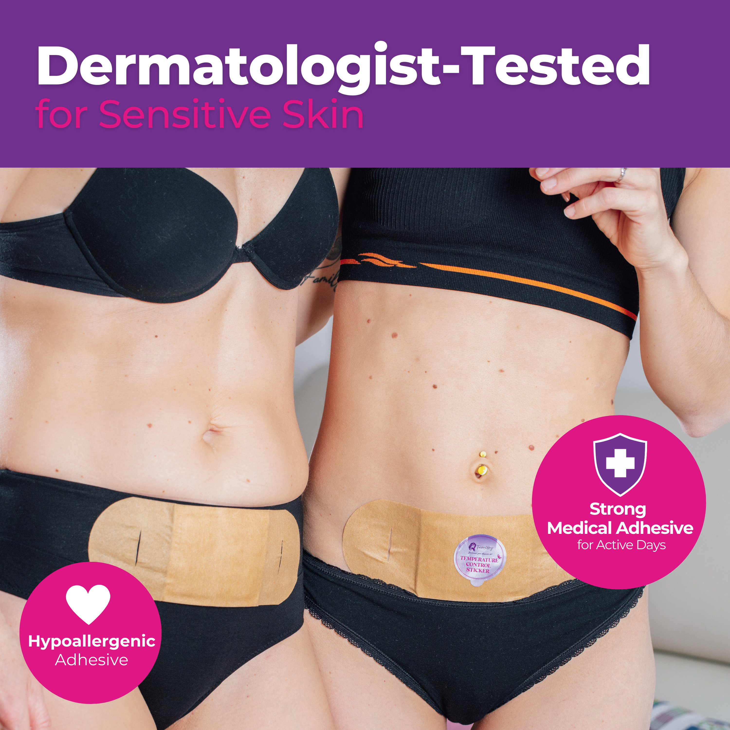 PAREL Heat Patches – Long-Lasting Period Cramp Relief Tailored to Your Flow